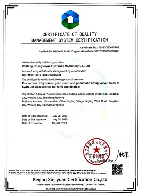  CE Certificate 