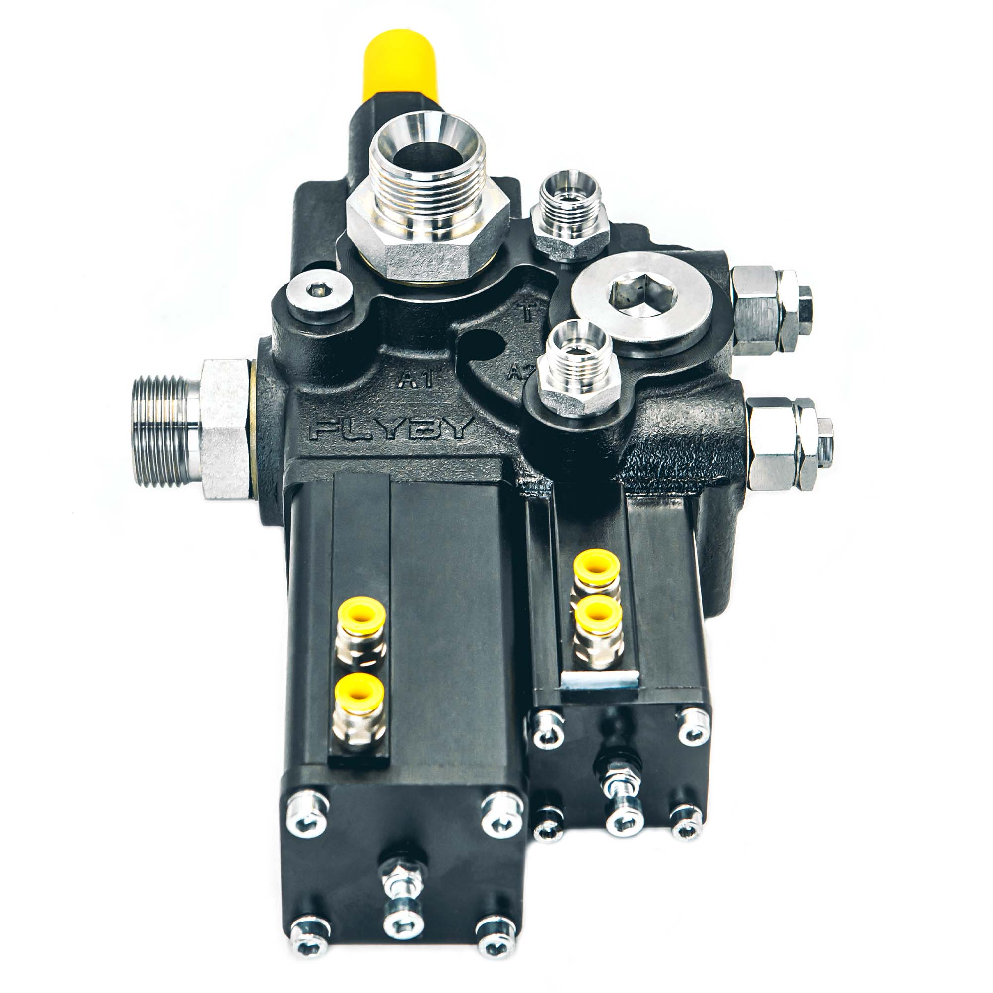 QSYX-F20L-2 Dump Truck Hydraulic Tipping Valve Double Acting