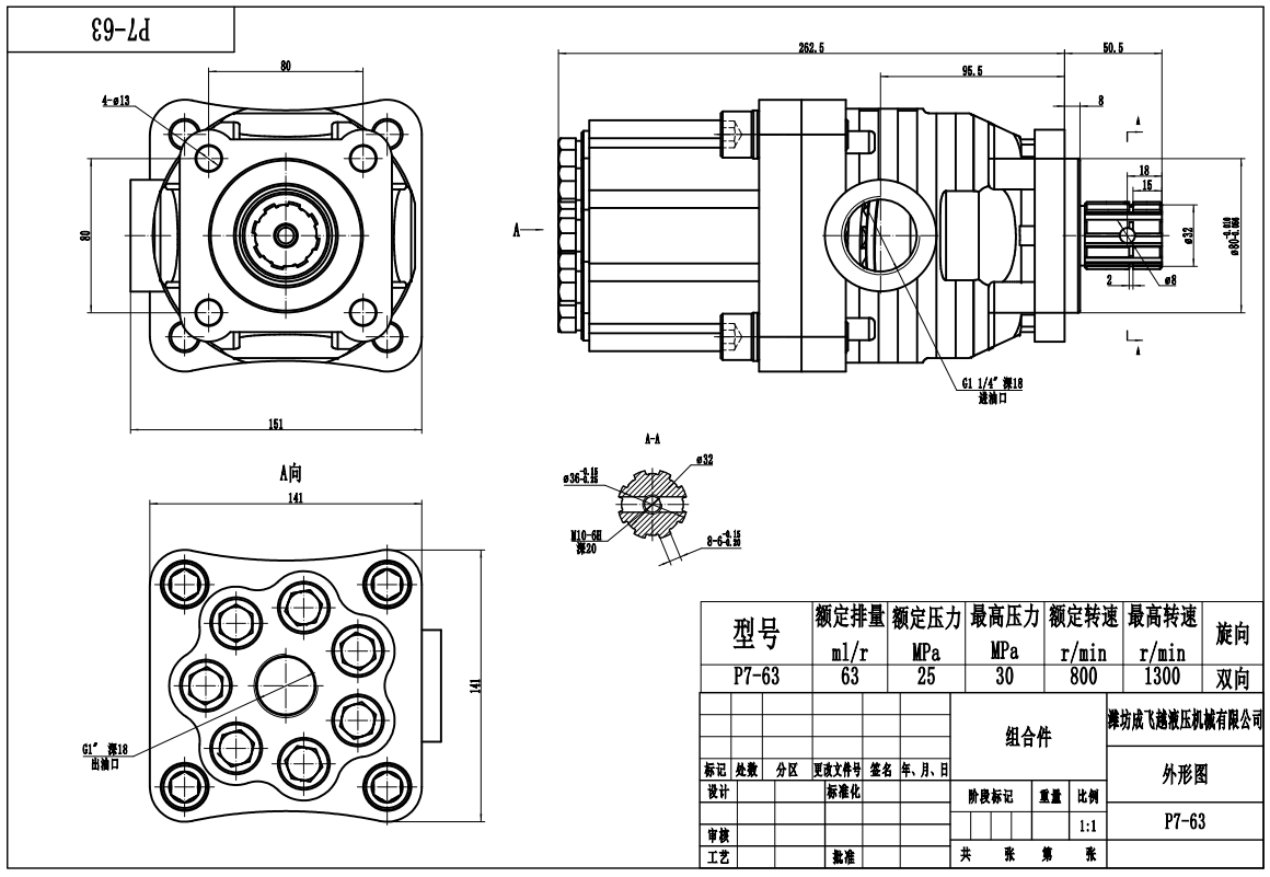 pto hydraulic pump